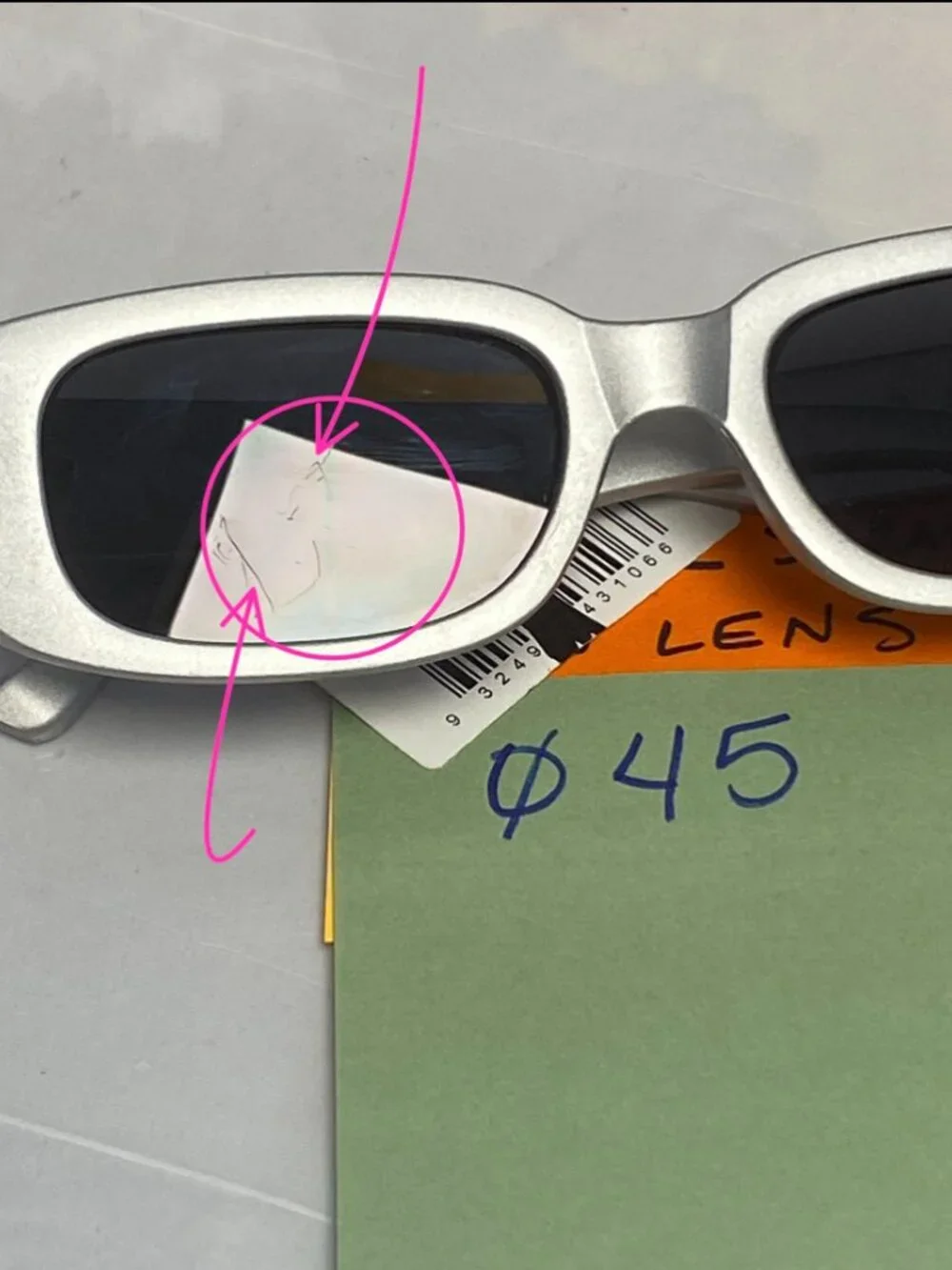 Aire sunglasses imperfect